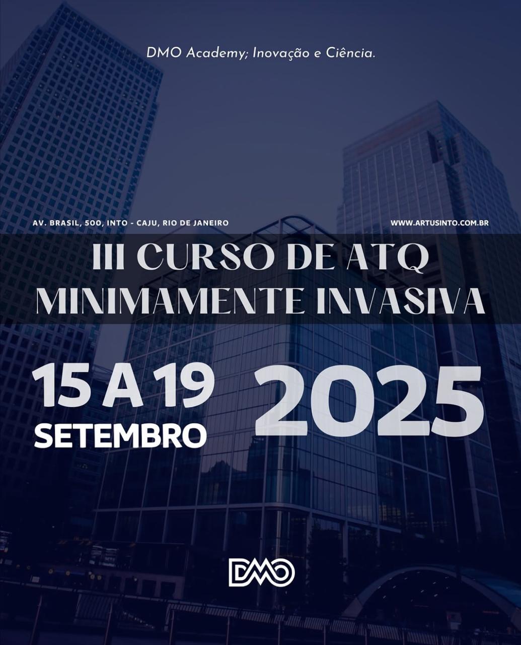 Capa - III Curso ATQ Minimamente Invasiva